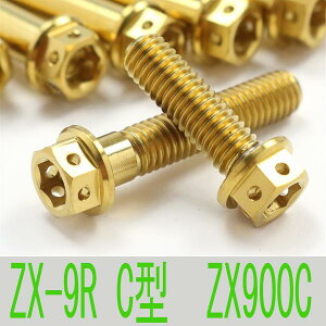 ��ZX-9R ZX900C/C�^ �`�^���{���g�Z�b�g �I�[���G���W���J�o�[ ���[�X�X�y�b�N�^�C�v �S�[���h/27�{set (KA5001FSGO)
