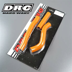 [展示品 未使用品] ◇KTM 250SX-F/250XC-F/350SX-F '16-'18 DRC シリコン ラジエターホースキット オレンジ (D47-01-958) [中古]