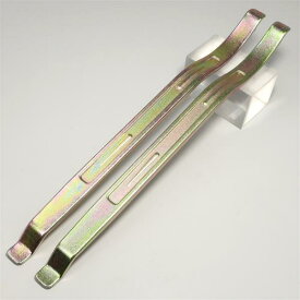 ☆2本セット ダブルエンド/湾曲型 タイヤレバー 350mm スチール製 (F00319115-2)特殊工具