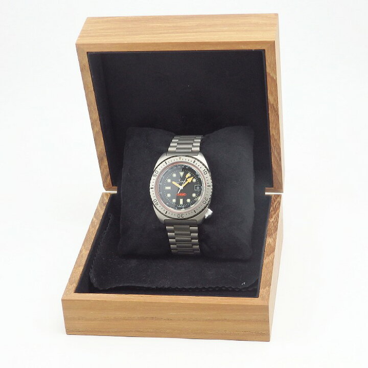 楽天市場】ジン SINN ユーボート U-BOAT 8820 メンズ ブラック チタン 
