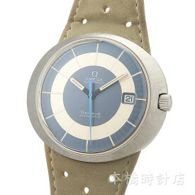 オメガ 　OMEGA　ダイナミック　166.039　シルバー　ブルー　ステンレススティール　自動巻き　腕時計【中古】
