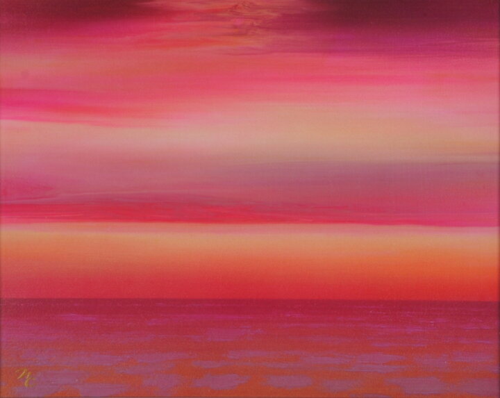 楽天市場】【作家名】鎮西直秀 【作品名】遥かなる北海道 流氷 海 絵画 