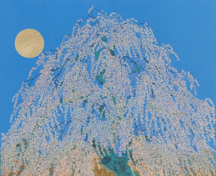 楽天市場】桜 花 絵画 日本画 和風 リトグラフ 版画 平松礼二 「さくら 