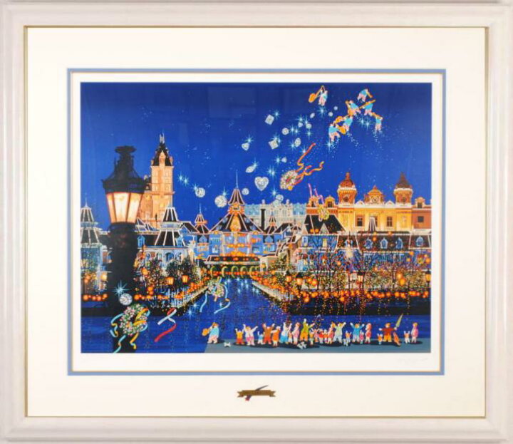 楽天市場】ヒロ・ヤマガタ ミレニアム インテリア 絵画 シルク 