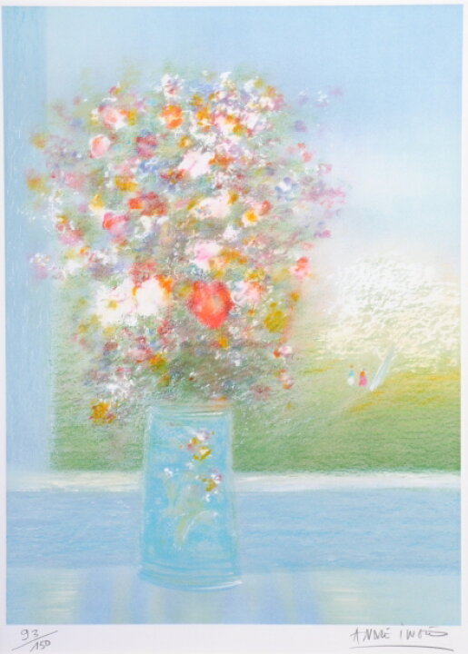 楽天市場】【作家名】アンドレ・アングル【作品名】ブーケ 花 絵画 