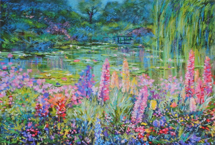 楽天市場】クロード・モネ 絵画 睡蓮 花 絵 フランス ジヴェルニー 