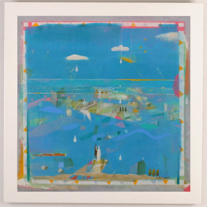 楽天市場】藤原護 絵画 油絵 油彩画 「otonomie」 オトノミ 額付き 