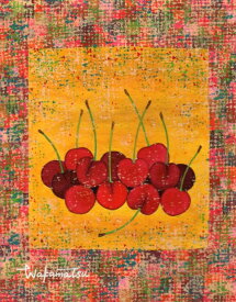 楽天市場 さくらんぼ 絵画 アート 美術品 骨董品 民芸品 ホビーの通販