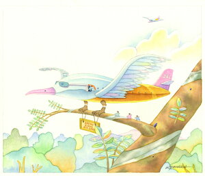 yƖzc@yizJAPAN BIRDS AIR LINE@@s@@G@ʉ@zt@