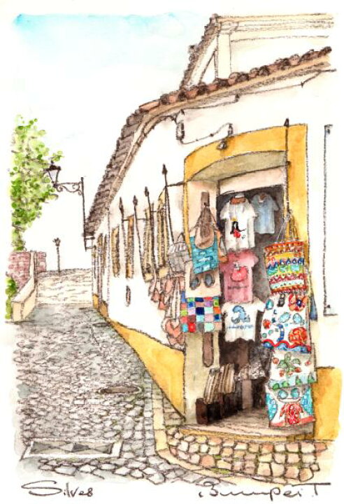 楽天市場】高橋文平 シルヴェス・2 ポルトガル 絵画 風景画 絵 水彩画 