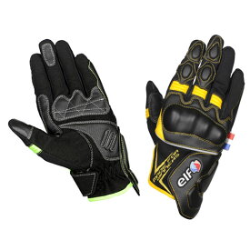 EG-S518 ELF エルフ NERO Mesh Glove ネーロメッシュグローブ イエロー M・L・LLサイズ