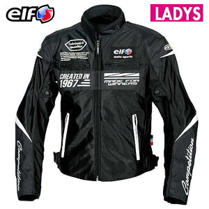 ELF Gt EJ-S103 Ideal Mesh Jacket / CfA[bVWPbg ubN/ubN fB[X