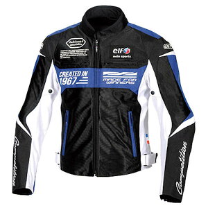 ELF �G���t EJ-S103 Ideal Mesh Jacket / �C�f�A�[�����b�V���W���P�b�g �u���b�N/�u���[ S�`4L�T�C�Y