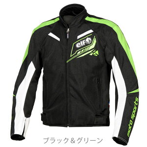 EJ-S115 ELF �G���t Sport Mesh Jacket �X�|���g���b�V���W���P�b�g �u���b�N���O���[�� M�`4L�T�C�Y