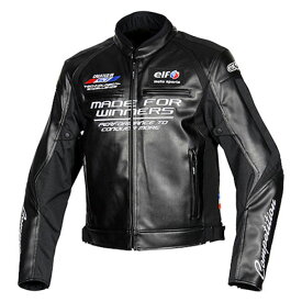 ELF エルフ EJ-W108 Evoluzione PU Leather Jacket エボルツィオーネPUレザージャケット ブラック M〜4Lサイズ