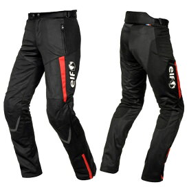 EP-S307 ELF エルフ Sport Mesh Pants / スポルトメッシュパンツ レッド ウエスト80～92cm 春夏