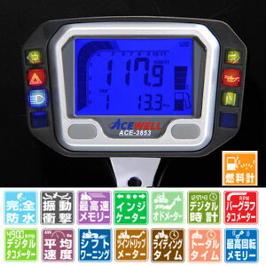 ACEWELL ACE-3853L 多機能デジタルメーター 100Ωタイプ