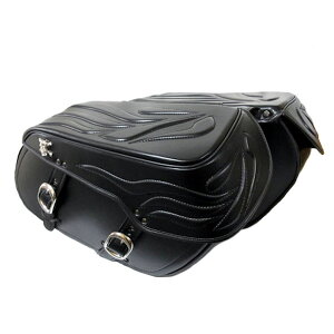 Xross �N���X BSW-001-SA �T�C�h�o�b�O LARGE DOUBLE (���[�W �_�u��) ���E�Z�b�g 3D�E�B���O