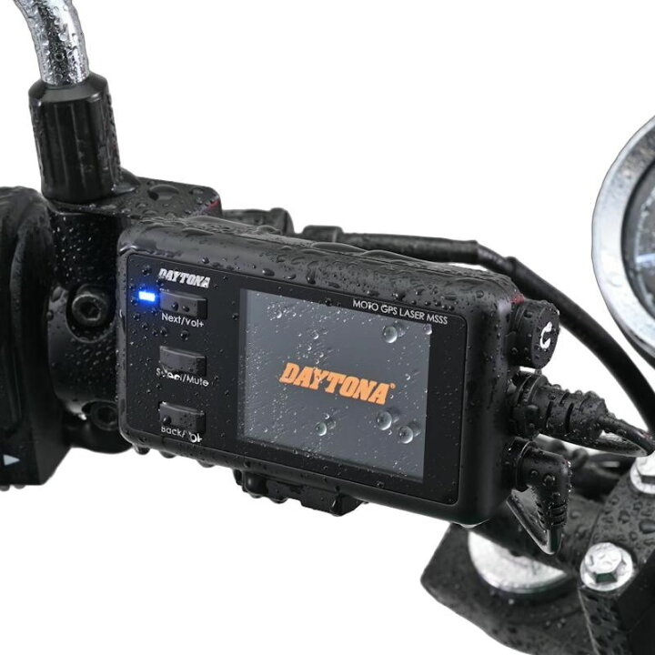 楽天市場】デイトナ DAYTONA 25674 MOTO GPS LASER 超高感度GPS 