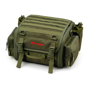 デイトナ DAYTONA 29783 ヘンリービギンズ DH-762 ツーリングシートバッグBASIC グリーン Sサイズ H200×W300~400×D300mm 7Kg