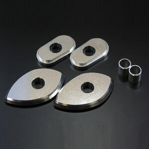 Gクラフト Gcraft 32131 ウィンカーベース シルバー GROM グロム