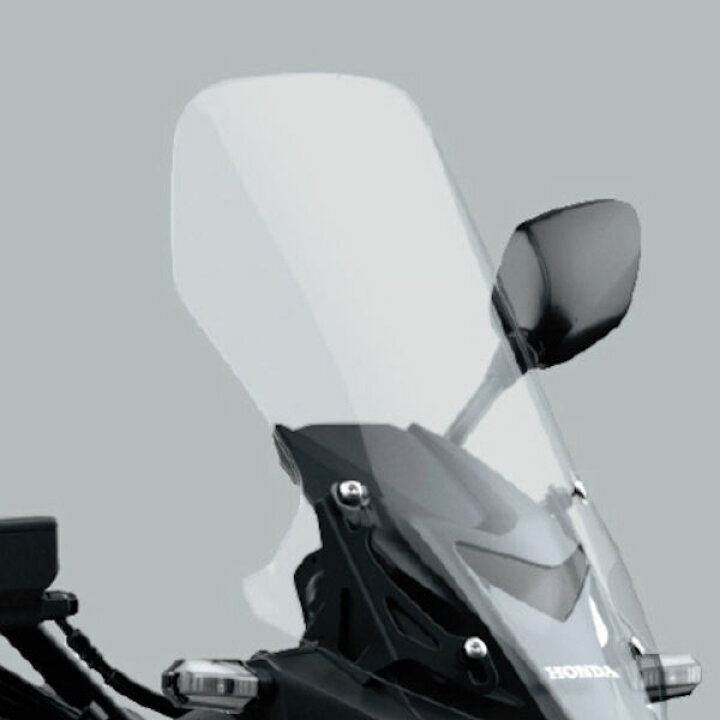 楽天市場】HONDA純正 08R70-MKW-D00 ハイウインドスクリーン 77mm 