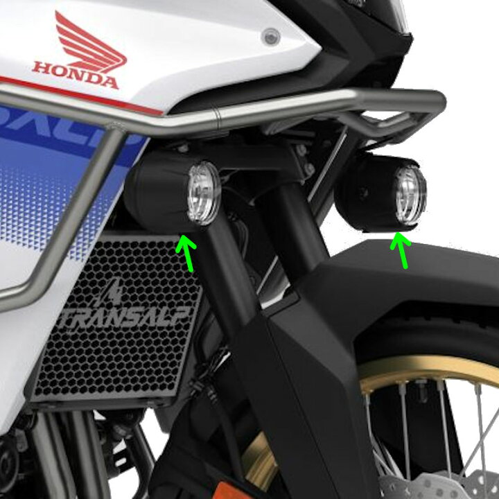 楽天市場】HONDA純正 08V73-MKS-E00 LEDフォグランプ 左右セット XL750 