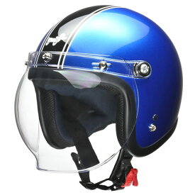 【7月上旬入荷予定】Honda DAX125 0SHGC-JC1D-B ダックス ヘルメット ブルー/ブラック M Lサイズ DAXジェットヘルメット