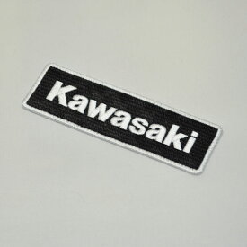 【あす楽対応】 (KAWASAKI純正) J7014-0002 カワサキ刺繍ワッペン "KAWASAKI"