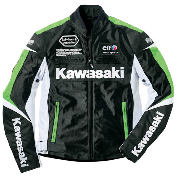 楽天市場】Kawasaki純正 カワサキ×elf ライディングメッシュジャケット 