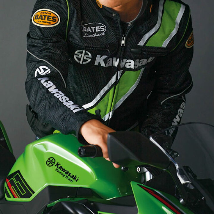 楽天市場】Kawasaki純正 J8001-2910 カワサキ×BATES クラシック 