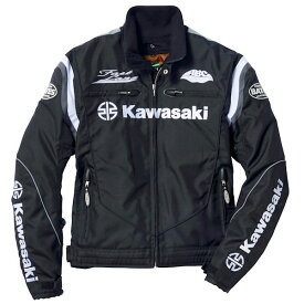 Kawasaki純正 カワサキ×BATES ナイロン3シーズンジャケット ブラック/ホワイト M～3L J8001-2930 J8001-2931 J8001-2932 J8001-2933