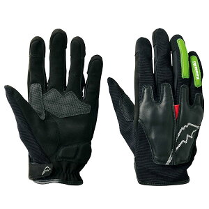 【メーカー在庫限り】KAWASAKI純正 カワサキ カワサキ エアーコレクトグローブ ブラック/グリーン LL-3Lサイズ J8002-2098 J8002-2099