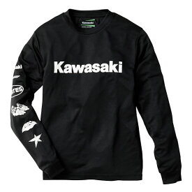 KAWASAKI純正 カワサキ COOL-TEX ロングTシャツ ブラック M～Lサイズ J8901-0780 J8901-0781