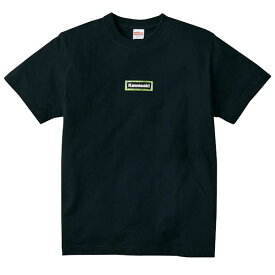 KAWASAKI純正 カワサキ ポリゴンワッペンTシャツ ブラック M～Lサイズ J8901-0786 J8901-0787