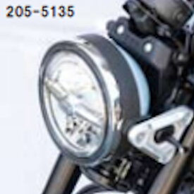 【7月中旬発売予定】キジマ Kijima 205-5135 ヘッドライトリム スチール製メッキ仕上げ ヤマハ XSR125