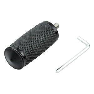 キジマ KIJIMA HD-05446 メトラペグ アルミビレット ブラック艶有アルマイト M6 ハーレー スポーツスターS ナイトスター