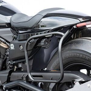 キジマ KIJIMA HD-07912 サドルバッグガード マットブラック レフト サイズ縦240×横275mm ハーレー スポーツスターS