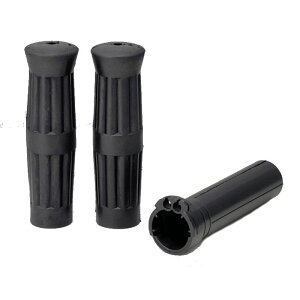 キジマ KIJIMA HD-04733 グリップ ノスタルジック スリム ブラック φ34×128mm ハーレー