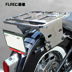 【メーカー取寄せ】キジマ KIJIMA HD-08290 ツーリングキャリア クロームメッキ ソフテイルモデル 2018年〜 FXDE FLSL FXBB FXLR