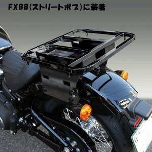 【メーカー取寄せ】キジマ KIJIMA HD-08300 ツーリングキャリア ブラック ソフテイルモデル 2018年〜 FXDE FLSL FXBB FXLR