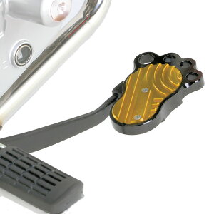 キタコ 516-1300970 ビッグフット ブレーキペダル ゴールド ホンダ モンキー125 グロム DAX125