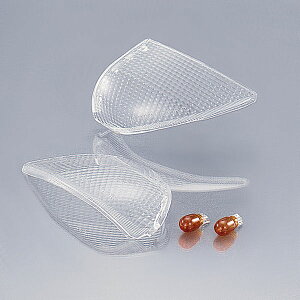 キタコ KITACO 807-0065010 ウインカーレンズセット クリア リヤ 2個セット 12V10Wオレンジ球付属 ヤマハ JOG-EX/-Z スーパーJOG JOG