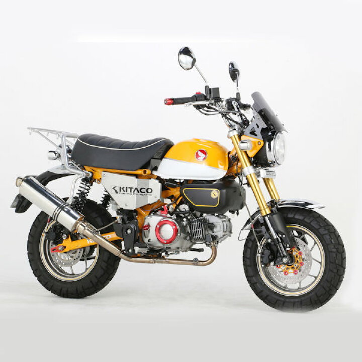 楽天市場 在庫あり キタコ Kitaco 80 539 リアキャリアー シルバー 7kg ホンダ モンキー125 モトキチ