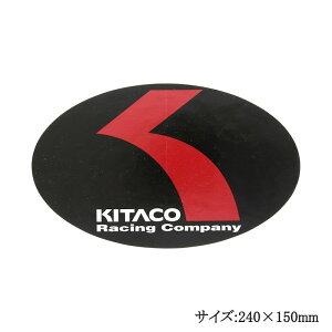 �L�^�R KITACO 000-0001403 �X�e�b�J�[ �ȉ~�^�C�v B 240×150mm KITACO