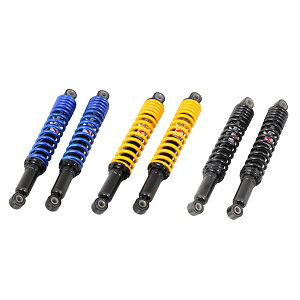 キタコ KITACO 520-1439010 520-1439030 520-1439050 ショックアブソーバー 自由長:341mm 2本1セット メタリックブルー イエロー ブラック ホンダ スーパーカブ50 スーパーカブ110