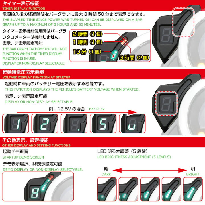 楽天市場】【在庫あり】キタコ KITACO 761-1470000 ギヤポジション 