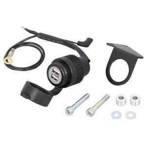 y݌ɂzL^R (KITACO) 80-757-24400 USBdLbg 2|[g^Cv XYL GSX-R125 GSX-S125 WNT[250SF250