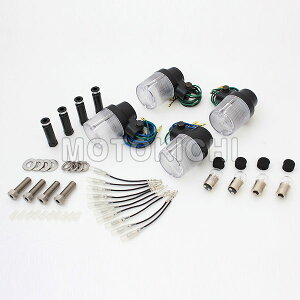 (POSH) �|�b�V�� 031494-26 �Ԏ��p �X�[�p�[�o�C�N�^�C�v�E�C���J�[ 1�䕪�Z�b�g �u���b�N�{�f�B/�N���A�����Y �[�t�@�[ ZEPHYR1100/RS 750/RS 400/�� ZRX400II