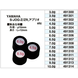 POSH ポッシュ ウエイトローラー ヤマハ用 3.0g〜10g×3個 YAMAHA スーパーJOG-Z/ZR アプリオ 他 491300 491301 491302 491303 491304 491305 491306 491307 491308 491309 491310 491311 491312 491313 491314